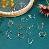 24Pcs 4 Styles Brass Leverback Earring Findings KK-SZ0001-49-3