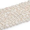 Grade A Natural Cultured Freshwater Pearl Beads Strands X-A23WS011-01-5
