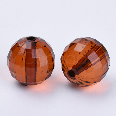 Transparent Acrylic Beads TACR-Q254-8mm-V60-1