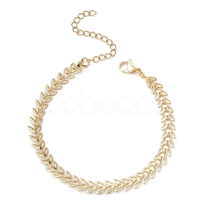 Alloy Cobs Chain Bracelet BJEW-TA00404-1