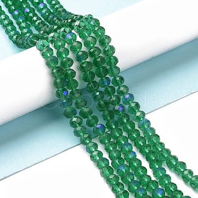 Electroplate Glass Beads Strands EGLA-A034-T8mm-L12-1