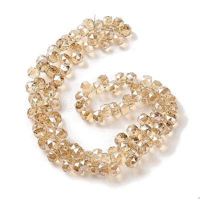 Pearl Luster Plated Electroplate Beads Strands EGLA-H104-09A-PL01-1