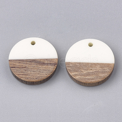 Resin & Wood Pendants X-RESI-S358-02C-01-1