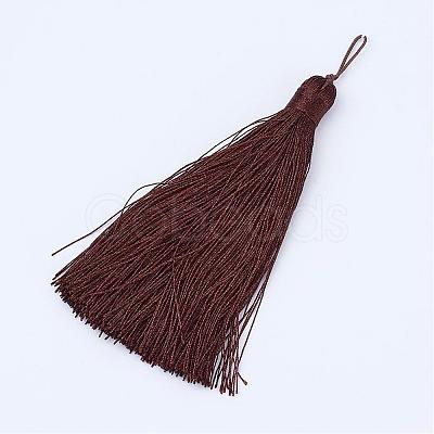 Nylon Tassel Big Pendants AJEW-P044-03-1