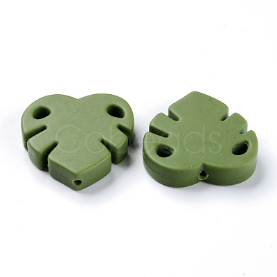 Food Grade Eco-Friendly Silicone Focal Beads SIL-S003-06F-1