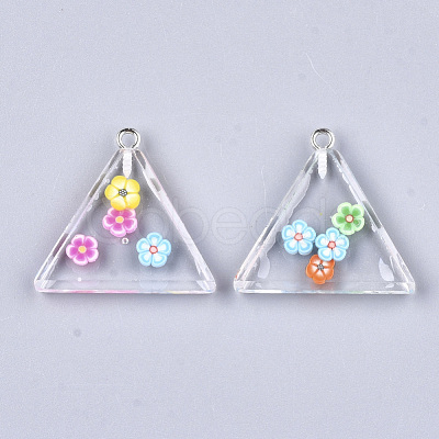 Resin Pendants X-CRES-S359-07C-1