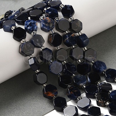 Natural Sodalite Beads Strands G-P534-A11-01-1