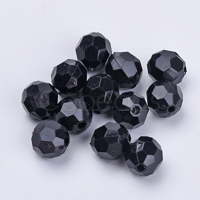 Acrylic Beads TACR-Q257-8mm-V72-1