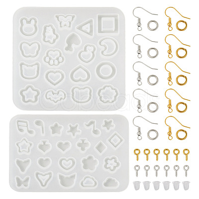 DIY Earring Making Kits DIY-TA0004-27-1