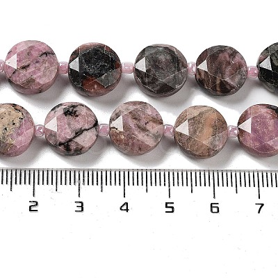 Natural Rhodonite Beads Strands G-NH0004-025-1