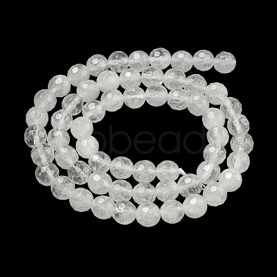 Natural Quartz Crystal Beads Strands G-E571-A11-01-1