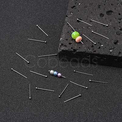 Tarnish Resistant 304 Stainless Steel Ball Head pins STAS-R015-20mm-1