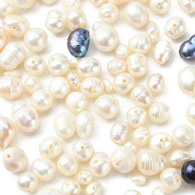 Natural Pearl & Glass Beads BSHE-XCP0001-06-1