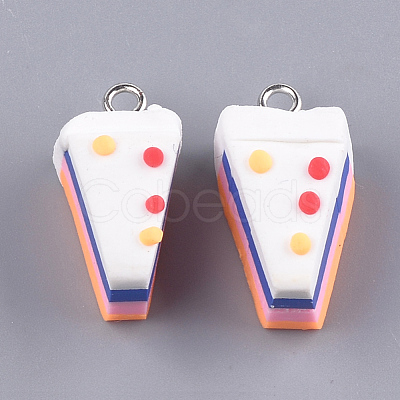 Handmade Polymer Clay Pendants CLAY-T015-02-1