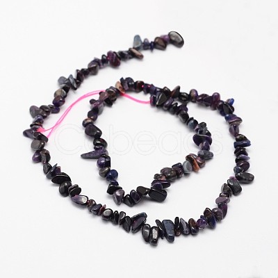 Chips Natural Sugilite Beads Strands X-G-N0164-28-1