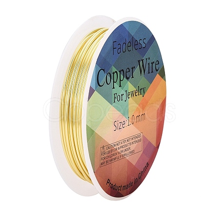 Copper Jewelry Wire CWIR-CW1mm-26-1