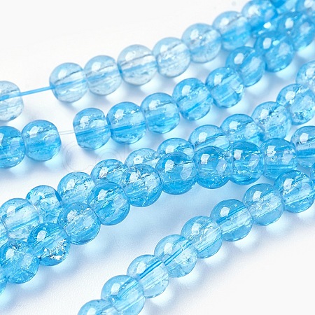 Glass Beads Strands GLAA-XCP0011-01-1