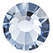 Preciosa&reg MAXIMA Crystal No Hotfix Flatback Stones, Czech Crystal, Dura Foiling, Round(438 11 615 Chaton Rose), 30150 Denim Blue, SS12(3~3.2mm)