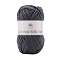 Polyester Yarn for Sweater Hat, for Knitting Crochet Supplies, Gray, 2mm, about 92.96 Yards(85m)/Skein