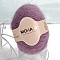 Wool Fibre Yarn for DIY Knitting,Fluffy Lace Yarn For Crocheting,Knitting Sweater, Scarf, Shawl, Medium Purple, 0.9mm