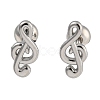 304 Stainless Steel Cartilage Earrings EJEW-B066-01E-P-1