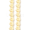 Synthetic Coral Carved Beads Strands CORA-B001-01A-1