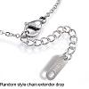 304 Stainless Steel Link & Charm Bracelets BJEW-H482-02P-5