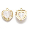 Natural Shell Charms KK-S356-089-NF-2