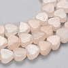 Natural Pink Aventurine Beads Strands X-G-Q468-74-6mm-1