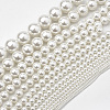 Eco-Friendly Plastic Imitation Pearl Beads Strands MACR-S285-14mm-05-4