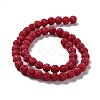 Synthetic Coral Beads Strands CORA-L032-8mm-04-3