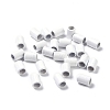 Column Rack Plating Spray Painted Alloy Beads for Jewelry Making PALLOY-F291-01G-4