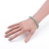 Natural Gemstone Beads Stretch Bracelets BJEW-JB03269-5