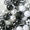 50Pcs 10 Style Acrylic Beads MACR-CJC0001-14-6