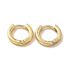 Rack Plating Brass Huggie Hoop Earrings EJEW-K093-01A-2
