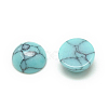 Synthetic Turquoise Cabochons TURQ-S290-12C-8mm-2