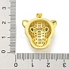 Brass Micro Pave Cubic Zirconia Pendants KK-K354-18G-01-3