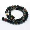 Natural Indian Agate Beads Strands X-G-I199-05-8mm-2