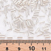 Plated Glass Bugle Beads SEED-S046-01A-21-4
