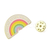 Constantly Overwhelmed Rainbow Alloy Enamel Pins JEWB-M046-02-3