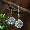 Elegant and Stylish Turquoise Earrings with Unique Personality Charm FF3029-9-1