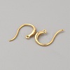 Brass Earring Hooks KK-WH0001-19G-1