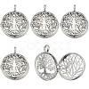 SUNNYCLUE 10Pcs Hollow Brass Cage Pendants KK-SC0004-39-1