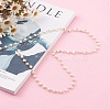 1 Strand Handmade Cultured Freshwater Pearl Beaded Chains AJEW-SZ0002-07-3