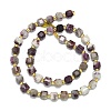 Natural Plum Blossom Tourmaline Beads Strand G-I376-D79-01-2