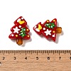 Christmas Theme Handmade Lampwork Beads LAMP-G162-06B-3