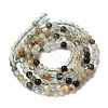 Natural Green Lodolite Quartz/Garden Quartz Beads Strands G-B090-A16-03-3