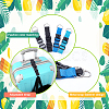   4Pcs 4 Style Nylon Adjustable Add-A-Bag Luggage Strap & Polyester Luggage Straps FIND-PH0007-06-5