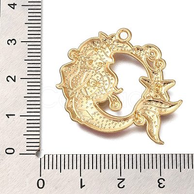 Alloy Enamel Pendants ENAM-S021-01G-B-1