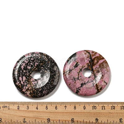 Natural Rhodonite Pendants G-P532-01A-07-1